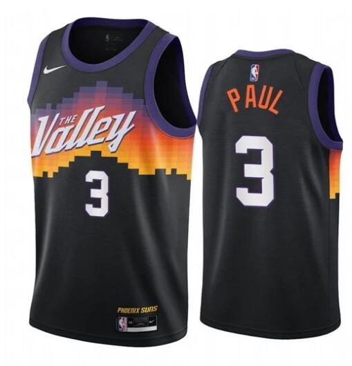 Men's Phoenix Suns #3 Chris Paul The Valley Nike SWINGMAN Jersey