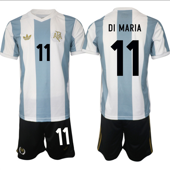 Argentina #11 DI MARIA 2025-26 adidas Originals 50th Anniversary Suit Jersey