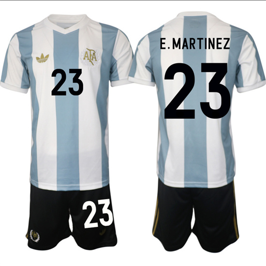 Argentina #23 E.MARTINEZ 2025-26 adidas Originals 50th Anniversary Suit Jersey