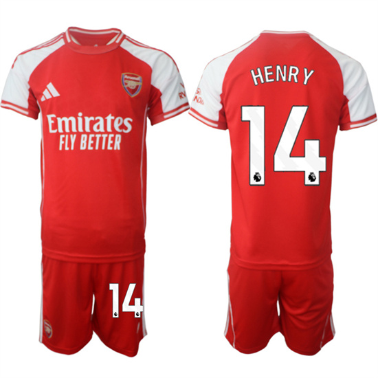 Arsenal #14 HENRY 2025-26 home Red Soccer suit jerseys