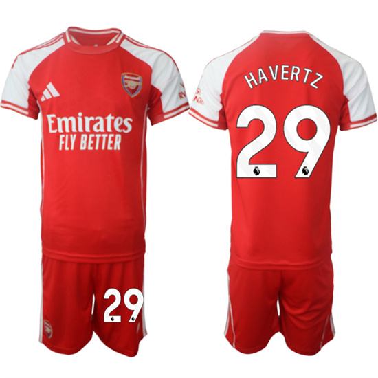 Arsenal #29 HAVERTA 2025-26 home Red Soccer suit jerseys