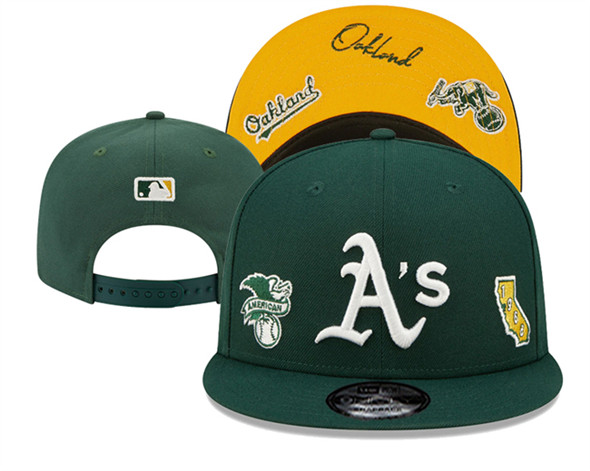 Oakland Athletics 2025 Stitched Snapback Hats 007