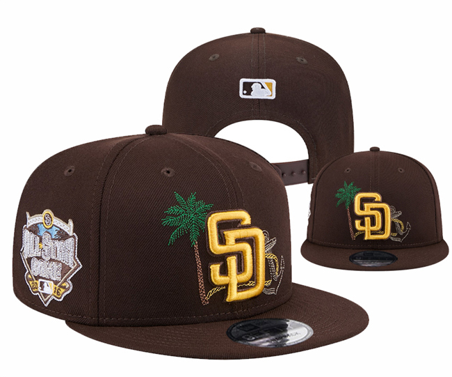 San Diego Padres 2025 Stitched Snapback Hats 002