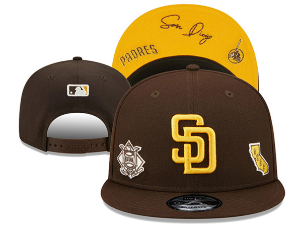 San Diego Padres 2025 Stitched Snapback Hats 0028