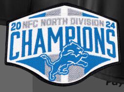 Lion 2024 NFC Champion patch2