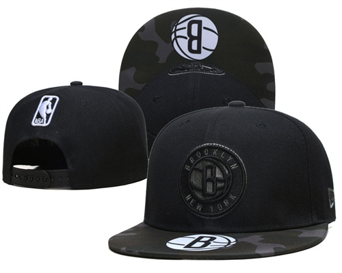 Brooklyn Nets Stitched Snapback Hats-SF1057