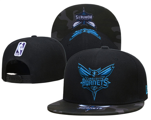 Charlotte Hornets Stitched Snapback Hats-SF1017