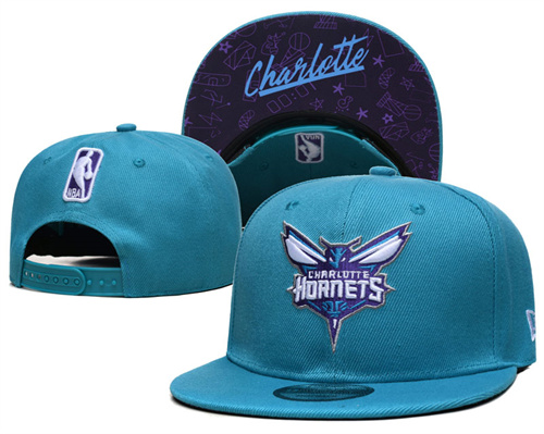 Charlotte Hornets Stitched Snapback Hats-SF1021