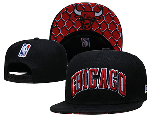 Chicago Bulls Stitched Snapback Hats-SF972