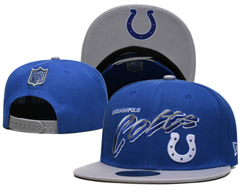Indianapolis Colts Stitched Snapback Hats-SF871
