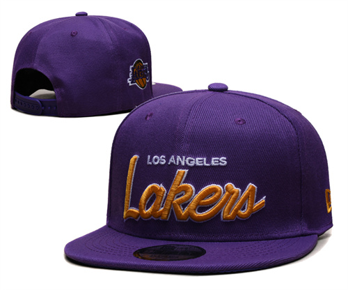 Los Angeles Lakers Stitched Snapback Hats-SF1007