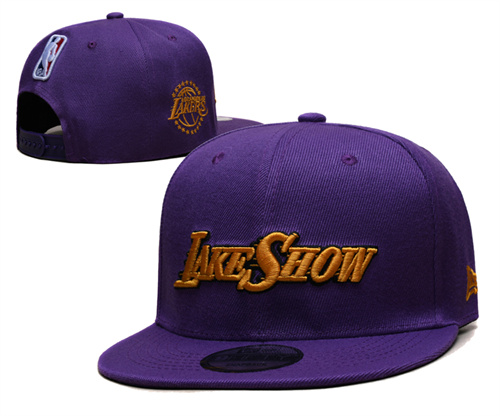 Los Angeles Lakers Stitched Snapback Hats-SF1009