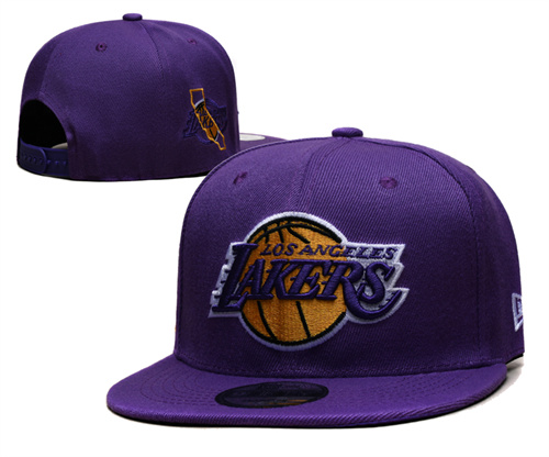 Los Angeles Lakers Stitched Snapback Hats-SF1010