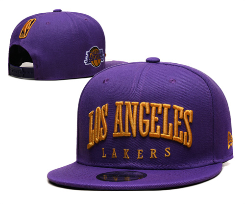 Los Angeles Lakers Stitched Snapback Hats-SF1012
