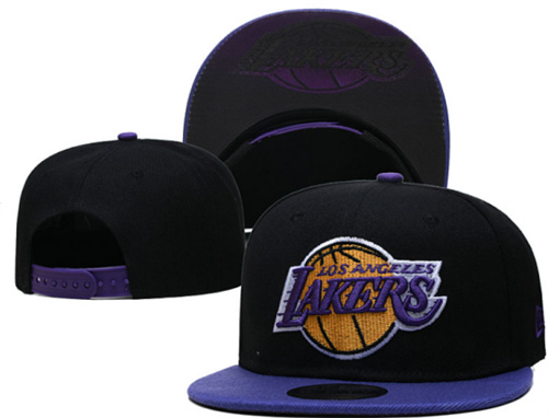 Los Angeles Lakers Stitched Snapback Hats-SF1015