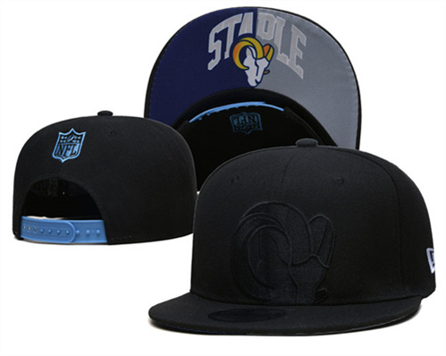 Los Angeles Rams Stitched Snapback Hats-SF503