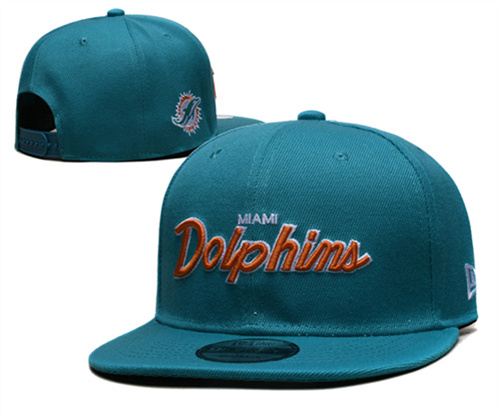 Miami Dolphins Stitched Snapback Hats-SF535