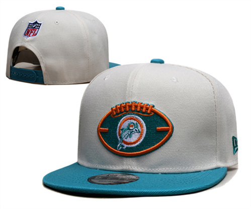 Miami Dolphins Stitched Snapback Hats-SF538