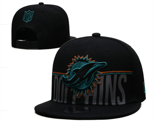 Miami Dolphins Stitched Snapback Hats-SF539