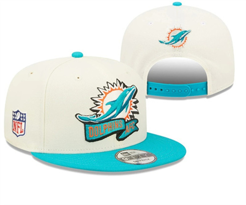 Miami Dolphins Stitched Snapback Hats-SF544