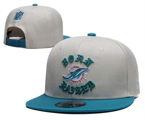 Miami Dolphins Stitched Snapback Hats-SF546