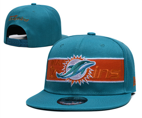 Miami Dolphins Stitched Snapback Hats-SF549