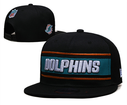 Miami Dolphins Stitched Snapback Hats-SF565