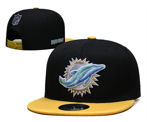 Miami Dolphins Stitched Snapback Hats-SF566