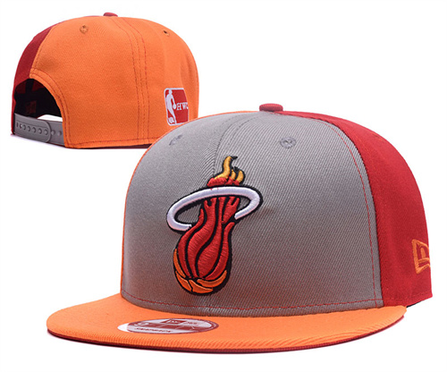 Miami Heat Stitched Snapback Hats-SF1101