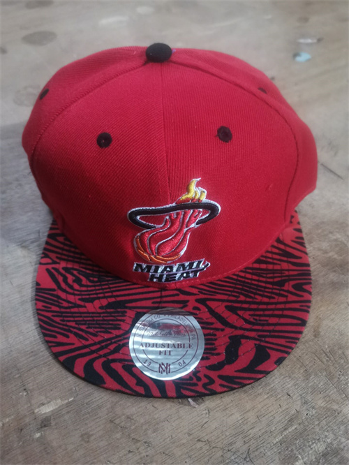 Miami Heat Stitched Snapback Hats-SF1107