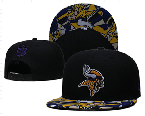 Minnesota Vikings Stitched Snapback Hats-SF844