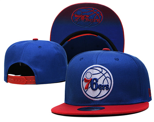 Philadelphia 76ers Stitched Snapback Hats-SF950