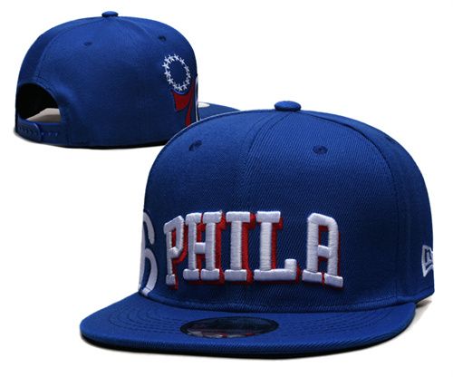 Philadelphia 76ers Stitched Snapback Hats-SF953