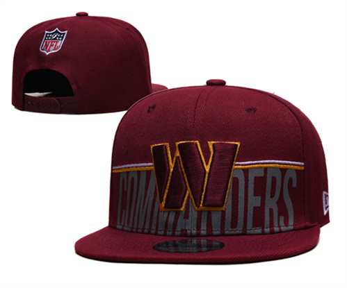 Washington Commanders Stitched Snapback Hats-SF597