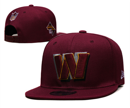 Washington Commanders Stitched Snapback Hats-SF600