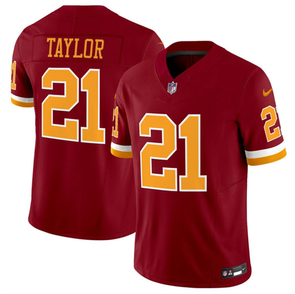 Men's Washington Commanders #21 Sean Taylor Burgundy 2025 F.U.S.E. Throwback Limited Football Stitched Jersey