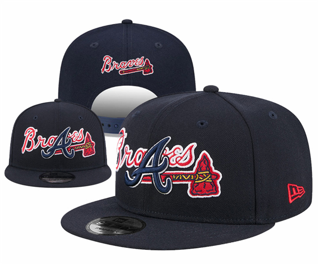 Atlanta Braves 2025 Stitched Snapback Hats 0040