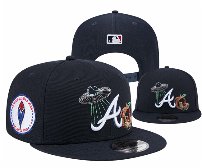 Atlanta Braves 2025 Stitched Snapback Hats 0042