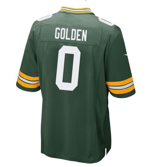 Men's Green Bay Packers #0 Matthew Golden Nike Game Player Green Jersey