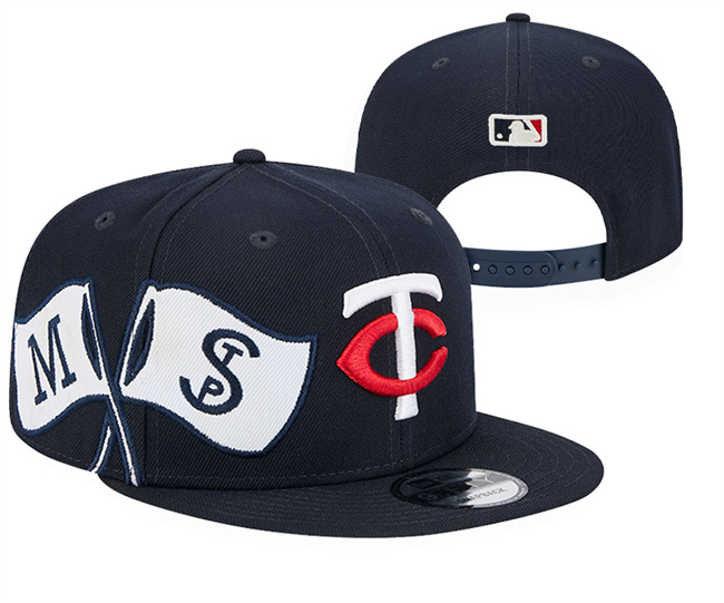 Minnesota Twins 2025 Stitched Snapback Hats 003