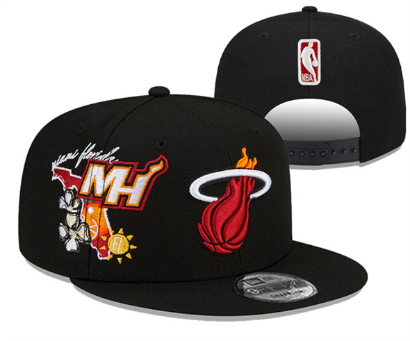 Miami Heat 2025 Stitched Snapback Hats 047