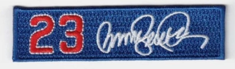 #23 Ryne Sandberg Tribute patch