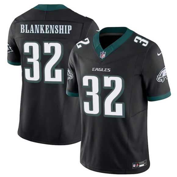 Men's Philadelphia Eagles #32 Reed Blankenship Black 2025 F.U.S.E. Vapor Untouchable Limited Football Stitched Jersey