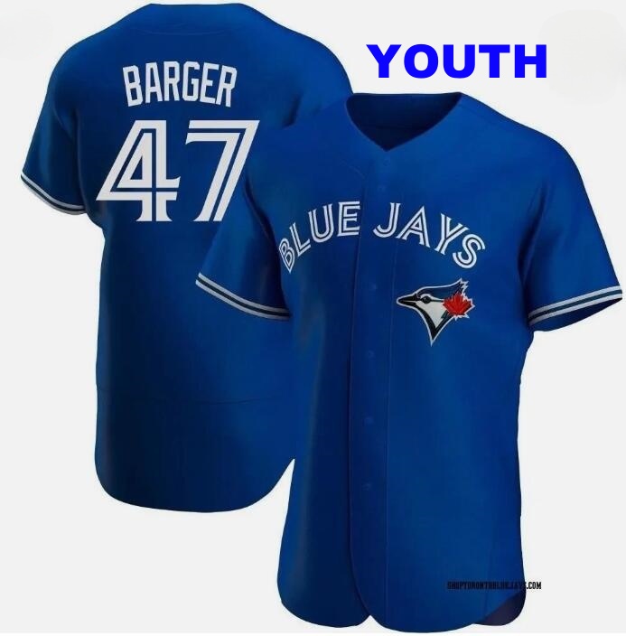 Youth Toronto Blue Jays #47 Addison Barger blue Mlb Jersey
