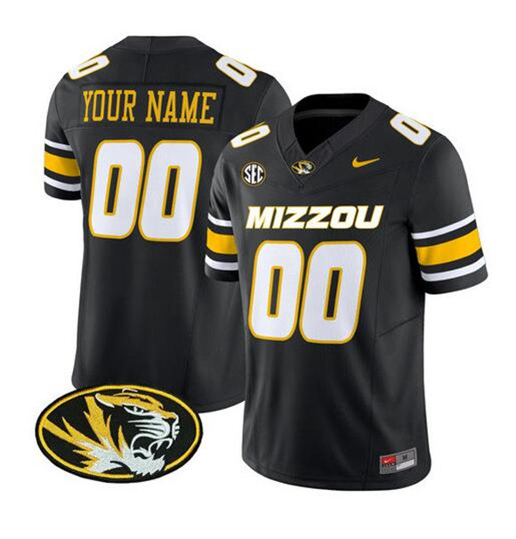 Men's Memphis Tigers ACTIVE PLAYER Custom Black F.U.S.E. Vapor Limited Stitched Football Stitched Jersey