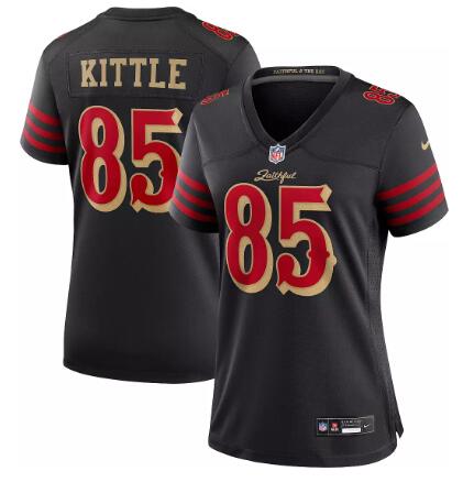 Women's San Francisco 49ers George Kittle #85 NFL Rivalries Game Nike Jersey