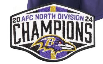 2024 AFC North Division Champions Ravens Patch