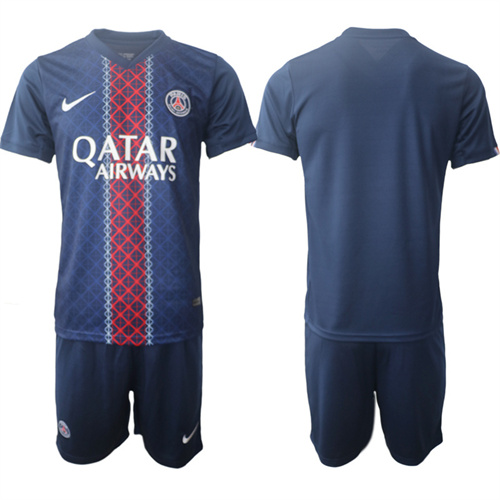 Men's Paris St Germain home 2025-26 Soccer Suit Jerseys