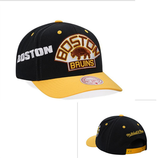 Boston Bruins Stitched Snapback Hats-TX221