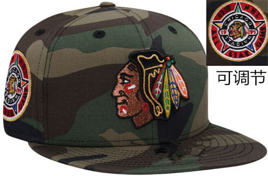 Chicago Blackhawks Stitched Snapback Hats-TX230
